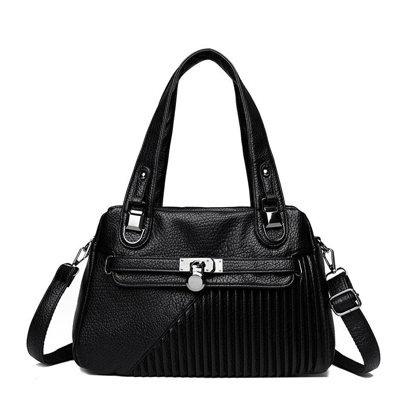 Special-interest Design Bag Tide Large Capacity Stitching