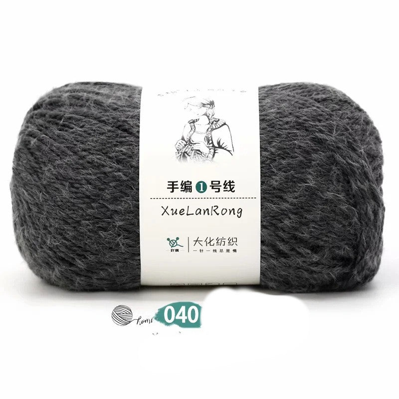 Hand-knitted Scarf Yarn Yarn Ball 4 Strands Of Coarse Wool Diy Yarn