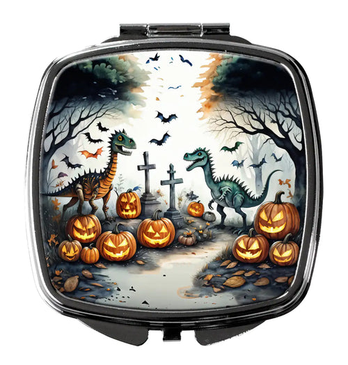 Dinosaurs Spooky Halloween Compact Mirror