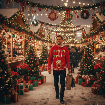 Christmas Sweater Surrounding Leisure Men's And Women's