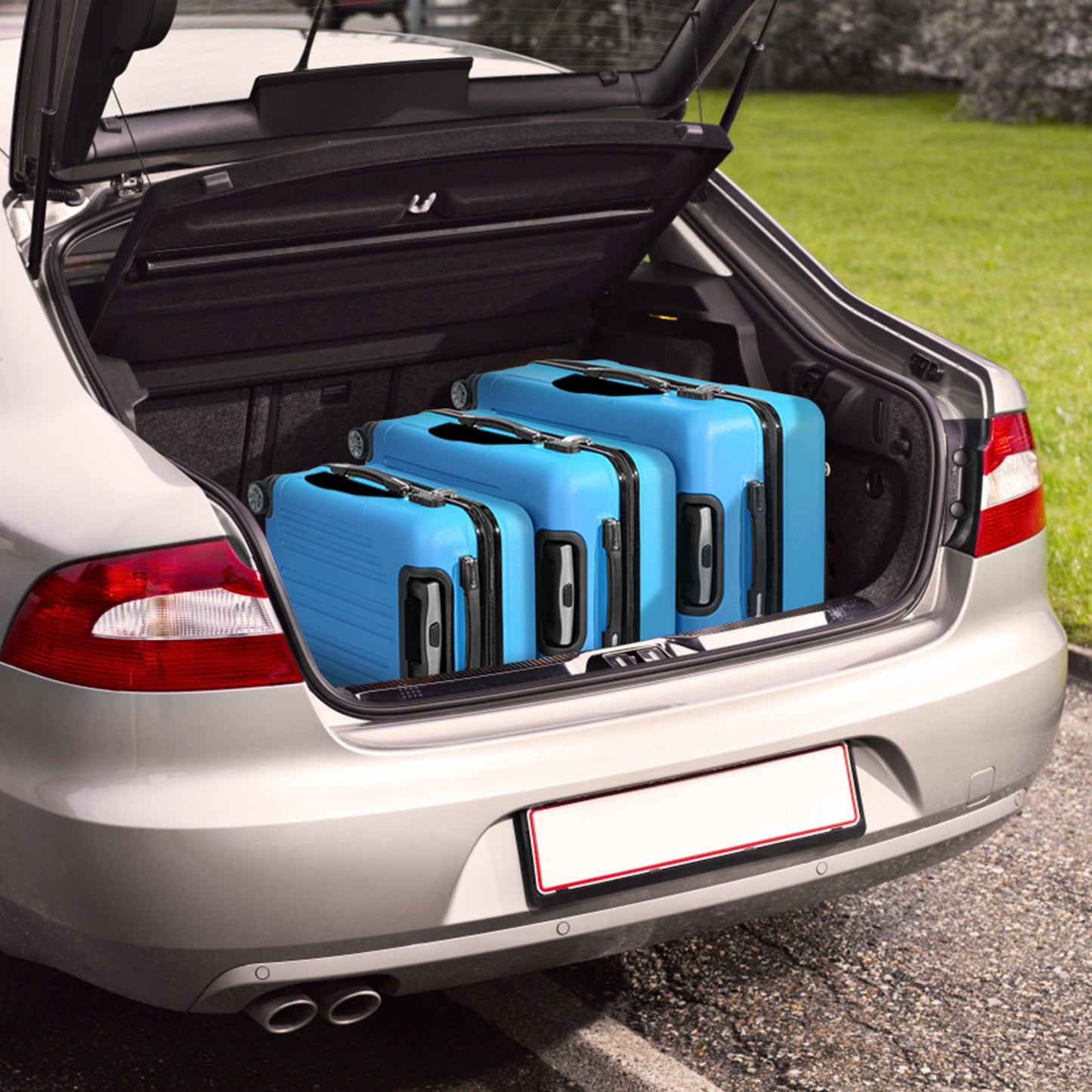 Three In One Suitcase, 20in, 24in, 28in