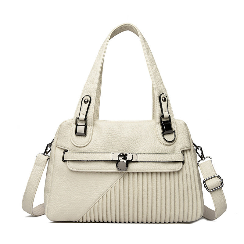 Special-interest Design Bag Tide Large Capacity Stitching