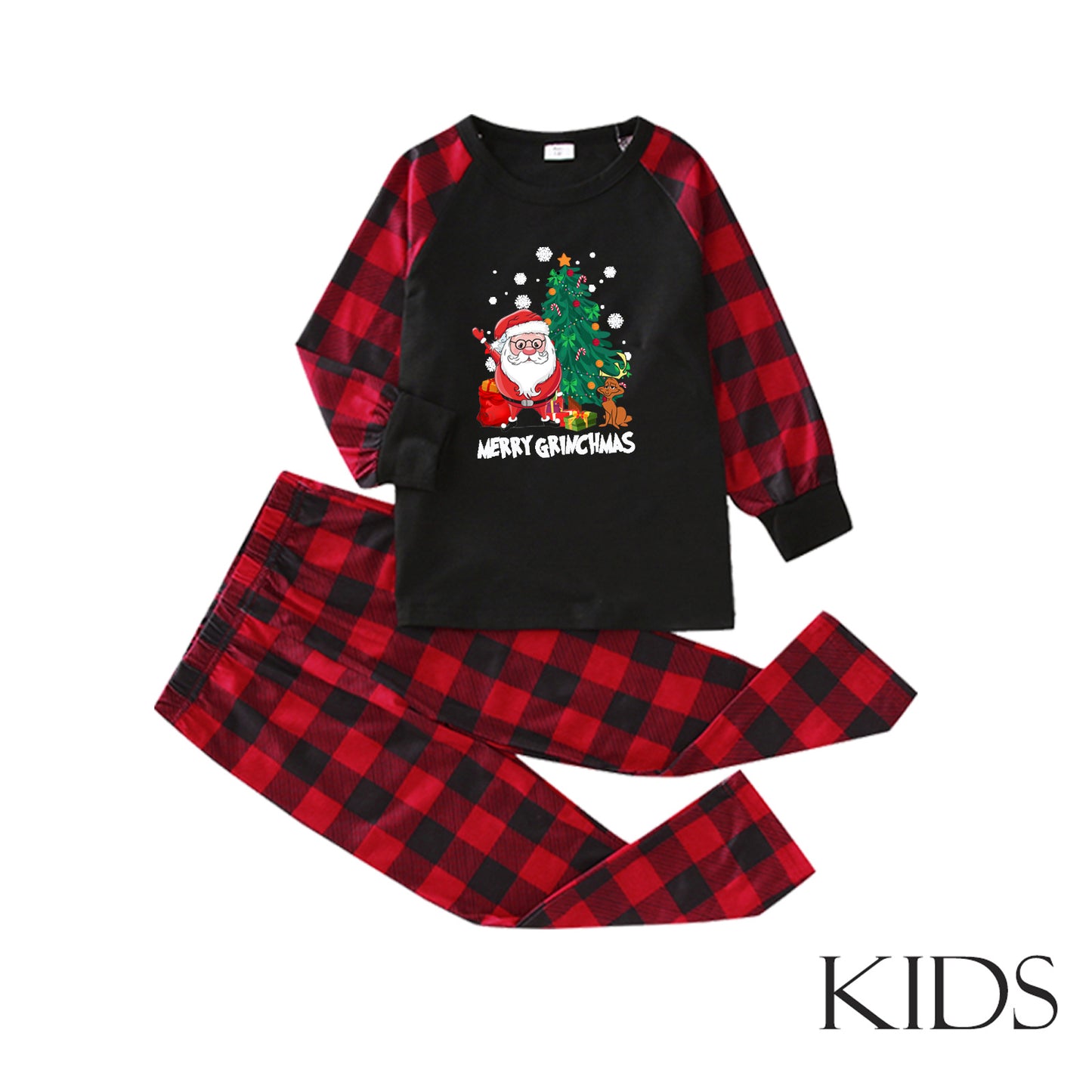 Christmas Parent-child Wear Family Pajamas Suit