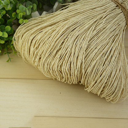 Raffia Braided Thread Papyrus Wrap Crochet