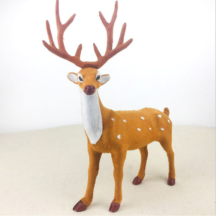Christmas deer simulation layout props decorations