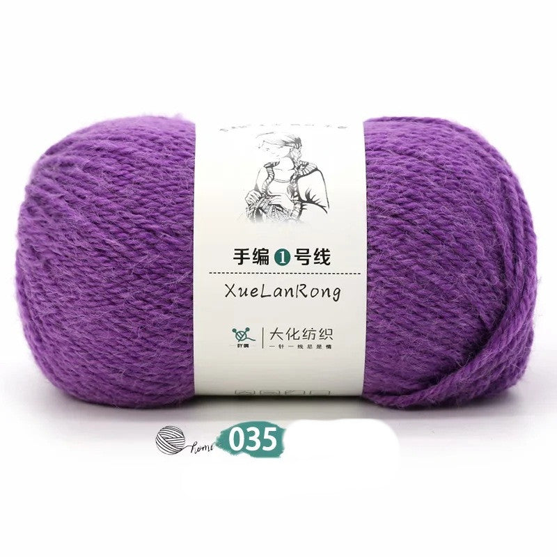 Hand-knitted Scarf Yarn Yarn Ball 4 Strands Of Coarse Wool Diy Yarn
