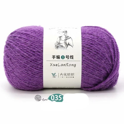 Hand-knitted Scarf Yarn Yarn Ball 4 Strands Of Coarse Wool Diy Yarn