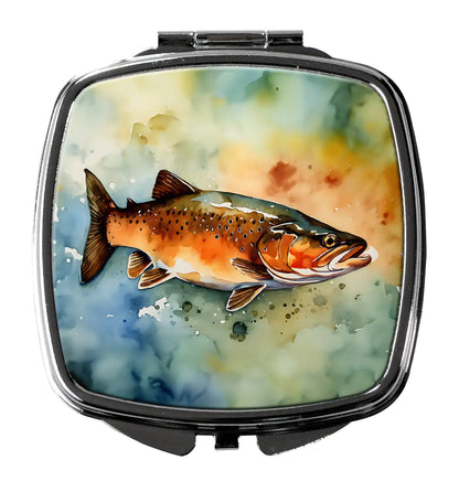 Brown Trout Compact Mirror