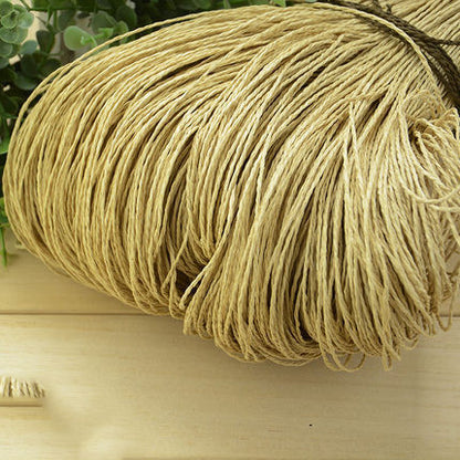 Raffia Braided Thread Papyrus Wrap Crochet