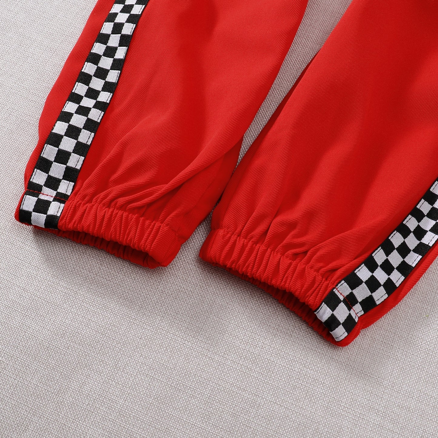 Toddler Girls Boys Racing Jumpsuit, Racer Outfit, Party Race Car Driver Clothing Set