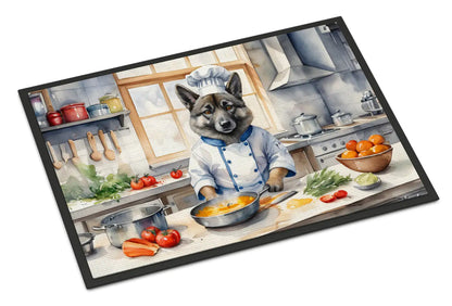 Norwegian Elkhound The Chef Doormat
