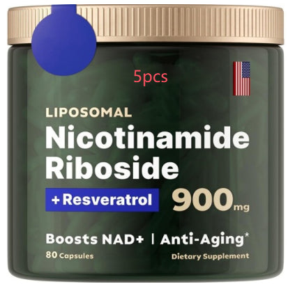 Liposomal Nicotinamide Riboside 900 mg jar, 5-pack view