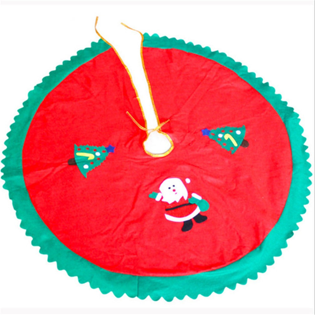 Christmas tree skirt decorations, gifts, scene matching