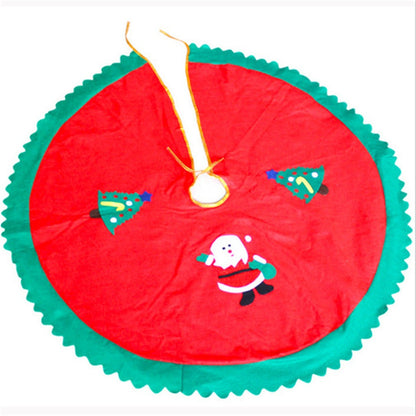 Christmas tree skirt decorations, gifts, scene matching