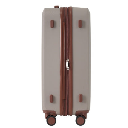 4 Piece Luggage Set With Compression Packing Cubes Expandable Spinner Wheels Lightweight Suitcase With TSA Lock 16 IN 20IN 24IN 28IN