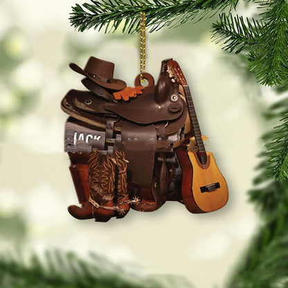 Christmas Tree Decoration Acrylic Flat Ornaments