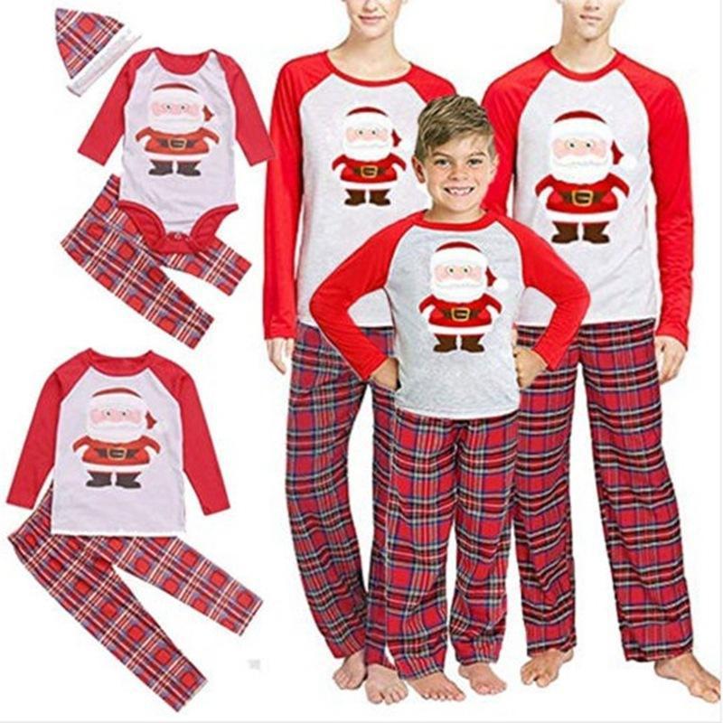 Christmas family parent-child cartoon clothes