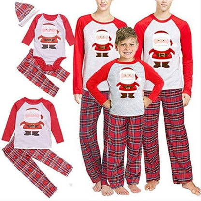 Christmas family parent-child cartoon clothes