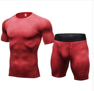 Men's Casual Comfortable Compression Muscle Gym Shorts n Long