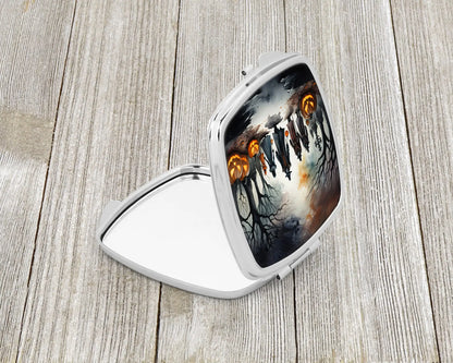 Vampires Spooky Halloween Compact Mirror