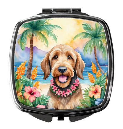 Otterhound Luau Compact Mirror