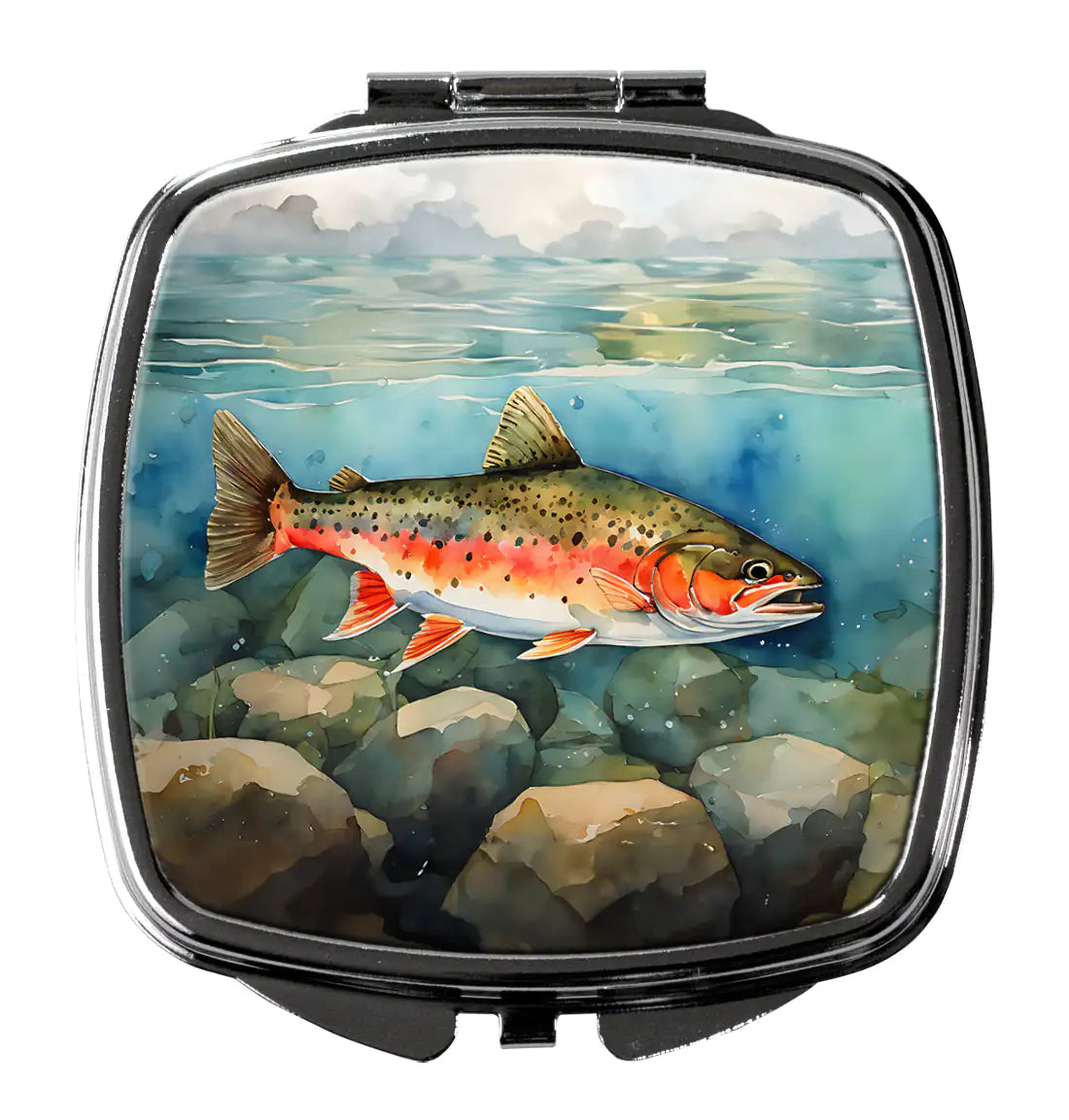 Brook Trout Compact Mirror