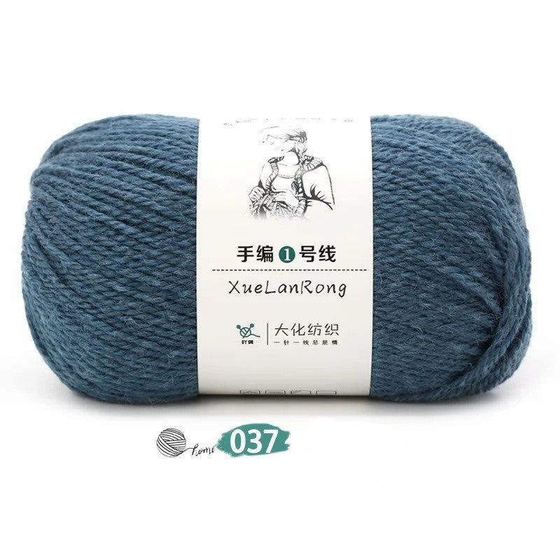 Hand-knitted Scarf Yarn Yarn Ball 4 Strands Of Coarse Wool Diy Yarn