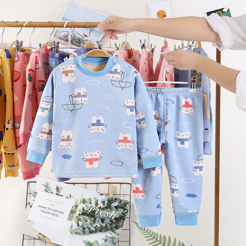 Children Plus Velvet Warm Clothing Winter Boys And Girls