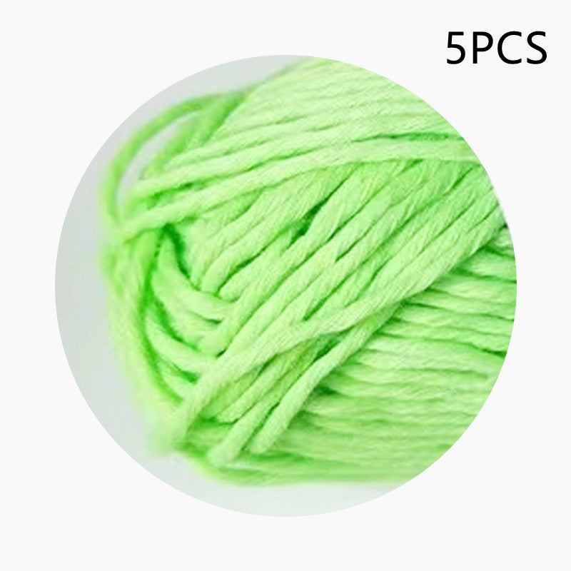 Handmade DIY Wool Crochet Luminous Hand Knitting