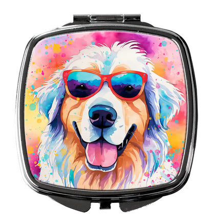 Great Pyrenees Hippie Dawg Compact Mirror