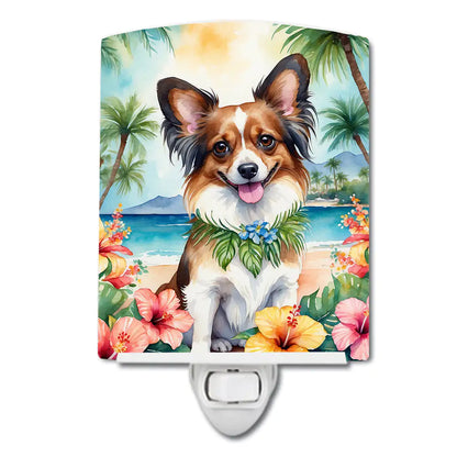 Papillon Luau Ceramic Night Light