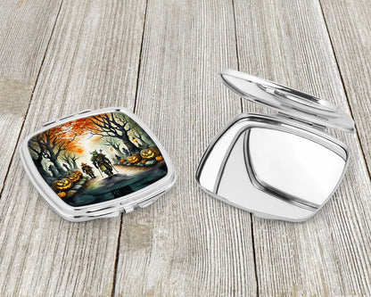Orcs Spooky Halloween Compact Mirror