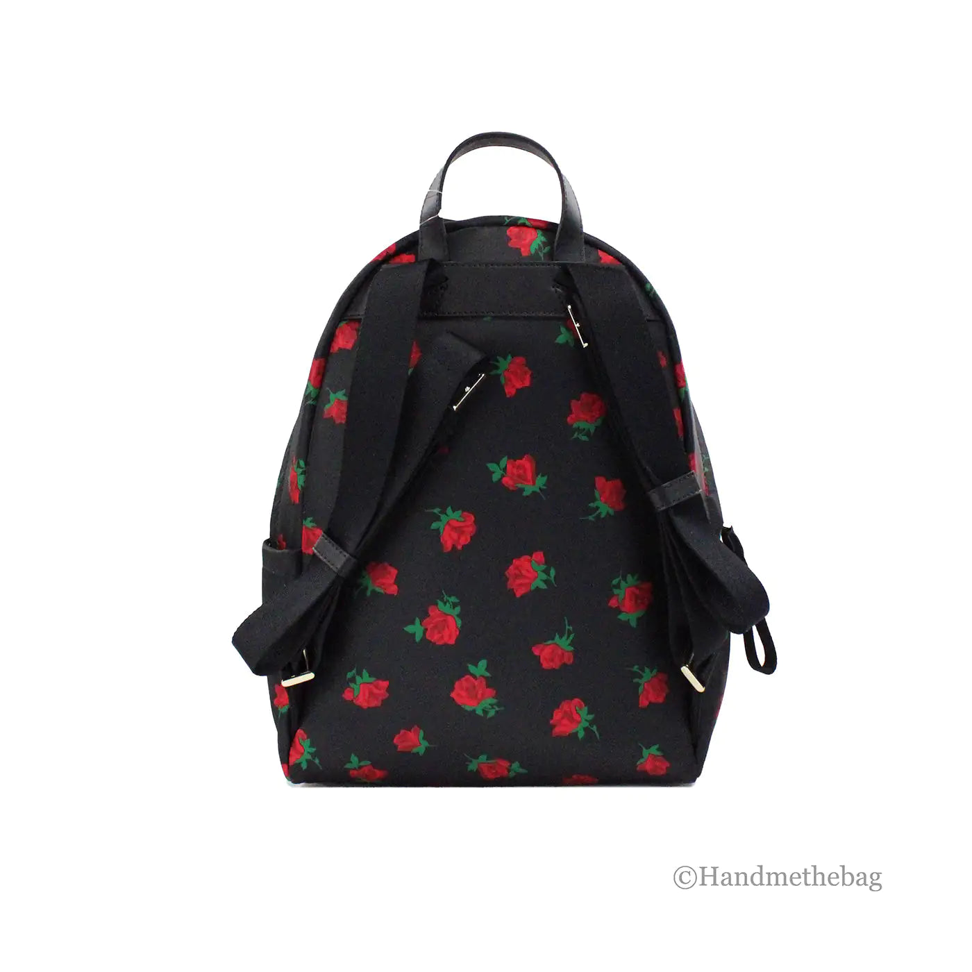 Kate Spade Leila Medium Rose Toss Nylon Dome Backpack