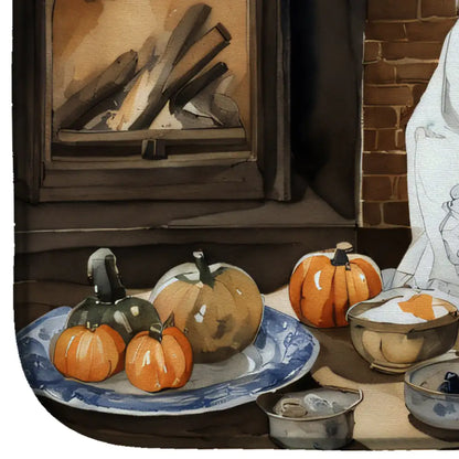 Japanese Chin Fall Kitchen Pumpkins Dish Drying Mat