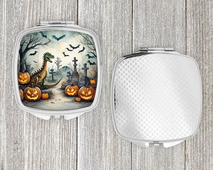 Dinosaurs Spooky Halloween Compact Mirror