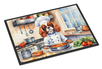 Cavalier Spaniel The Chef Doormat