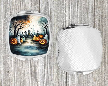 Ghosts Spooky Halloween Compact Mirror