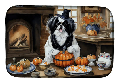 Japanese Chin Fall Kitchen Pumpkins Dish Drying Mat