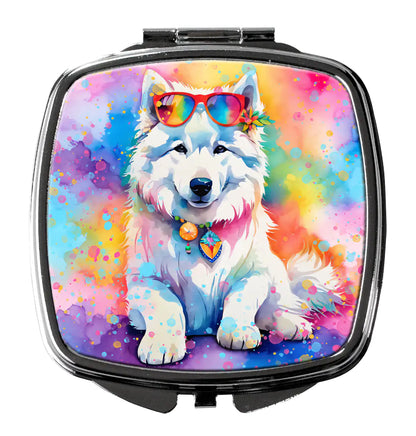 Samoyed Hippie Dawg Compact Mirror