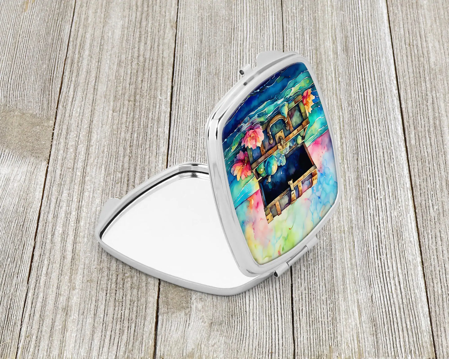 Treasure Chest Compact Mirror