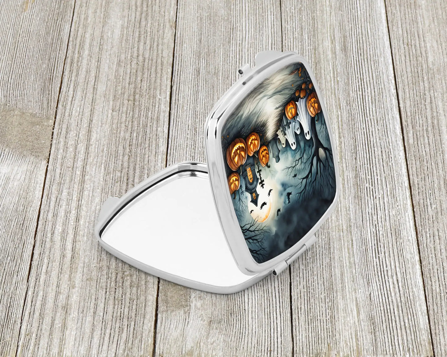 Ghosts Spooky Halloween Compact Mirror