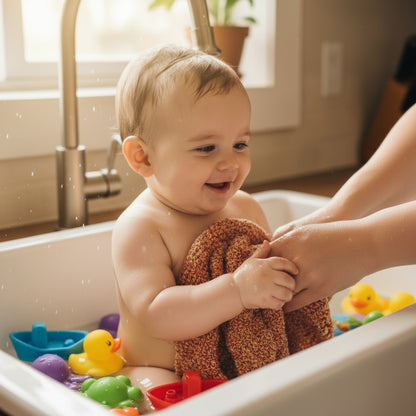 HandMade Cotton Dish Cloths Multi Color Orange