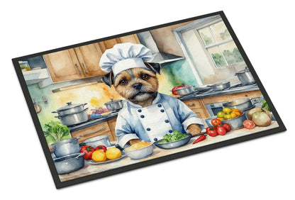 Border Terrier The Chef Doormat