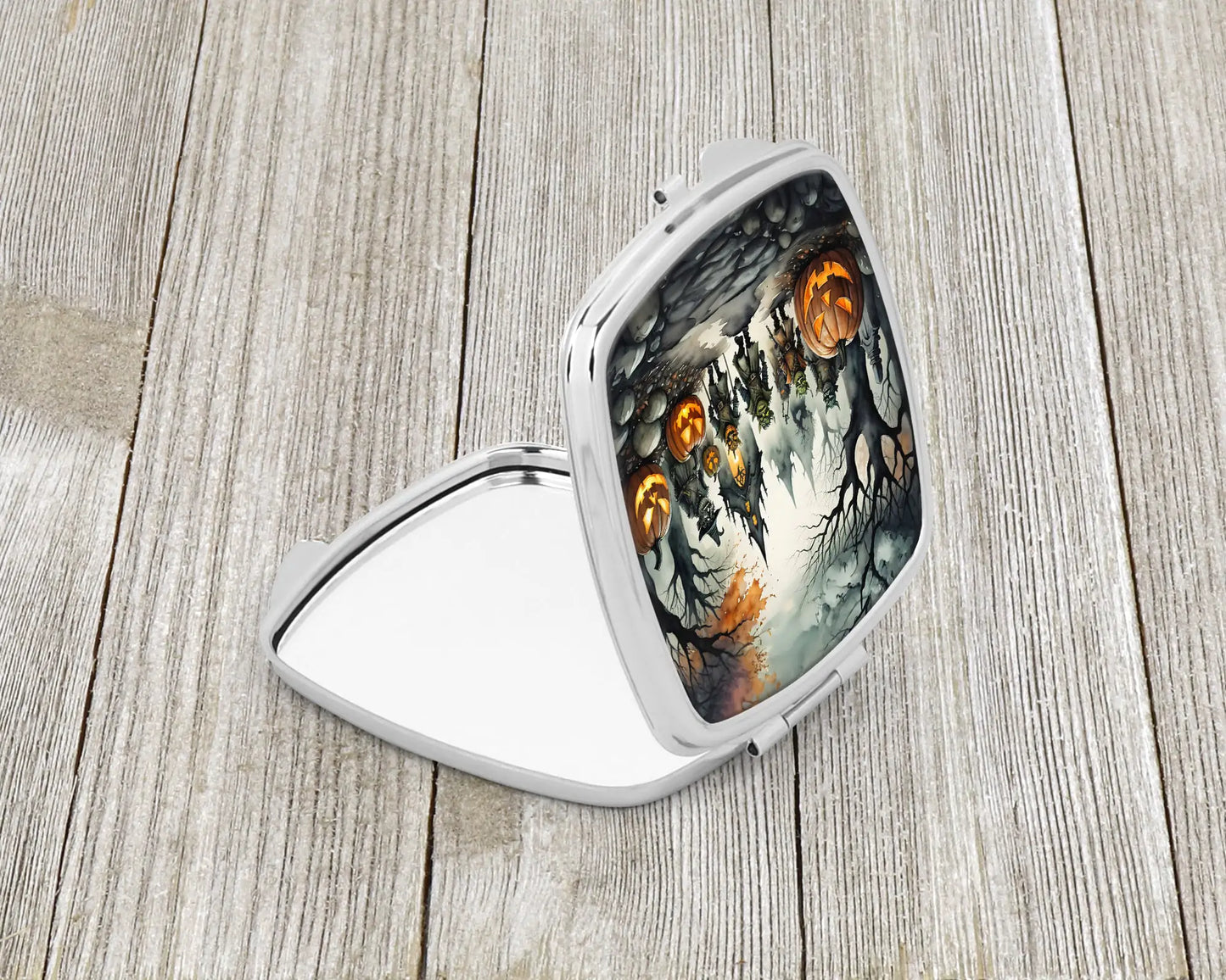 Orcs Spooky Halloween Compact Mirror