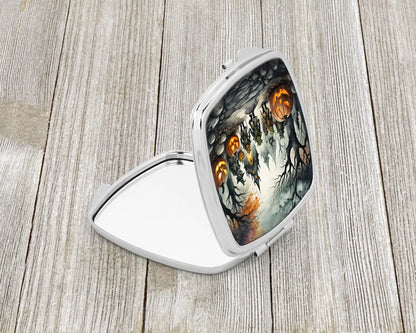 Orcs Spooky Halloween Compact Mirror