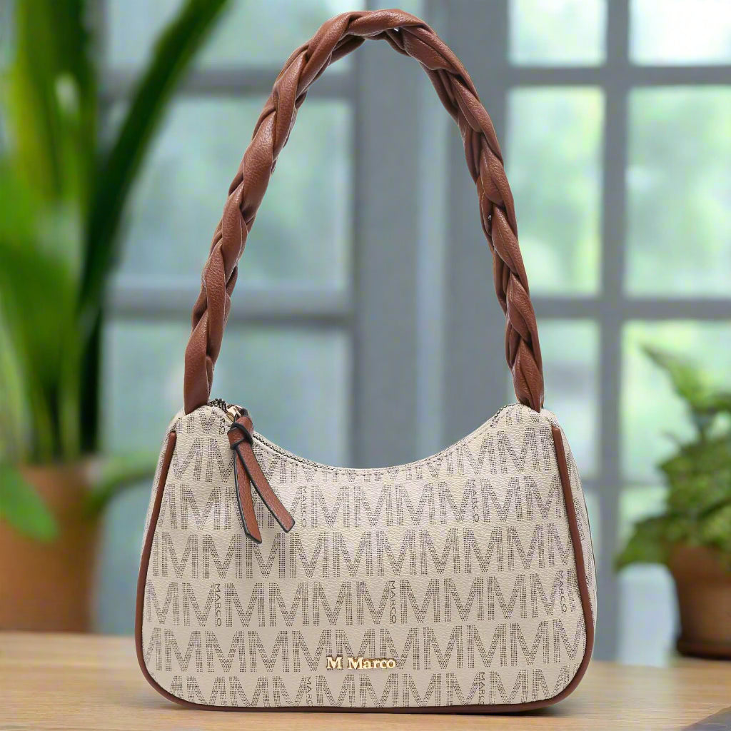 MKP Hobo Bags for Women Braided Top Handle Tote Handbag Shoulder Ladies Trendy Designer Clutch Purse with Zipper Closure