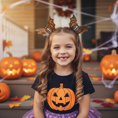 Bat Barrettes Halloween Funny Girl