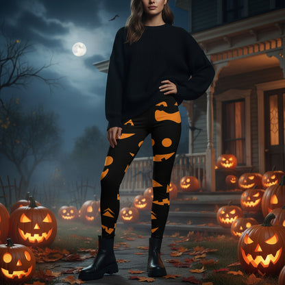 Women's Fashion Halloween Digital Printing Skinny Leggings