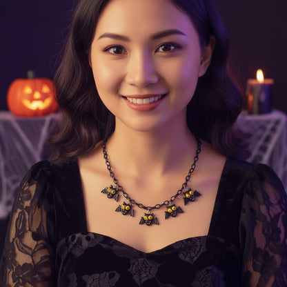 Halloween Necklace Clavicle Chain Female