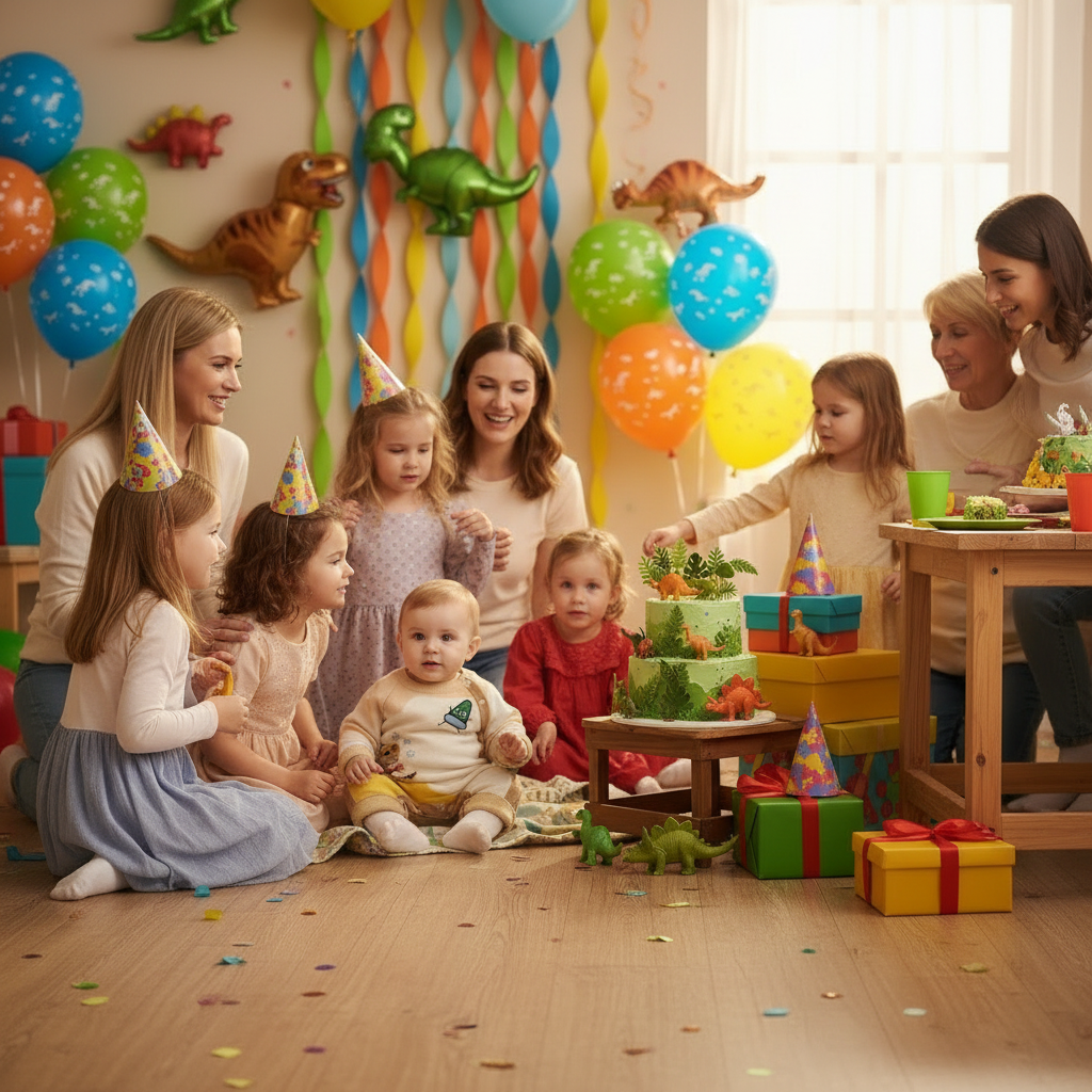 Baby Leisure Long Sleeve Double-layer Embroidered Jumpsuit